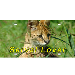 Serval Lover Plate