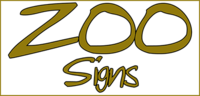 Zoo Signs