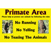 Primate Area Sign