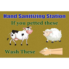 Hand Sanitizing Station Sign