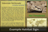 Red Golden Pheasant Sign