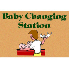 Baby Changing Station Sign